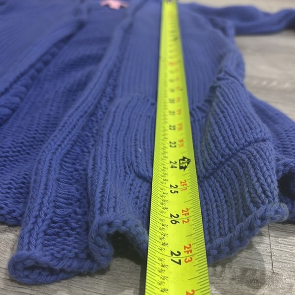 Lilly pulitzer blue purple open knit cardigan Sz XXS - Picture 4 of 7